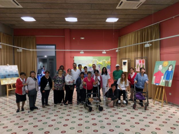 Exposició tocs de flor Caldes de Malavella