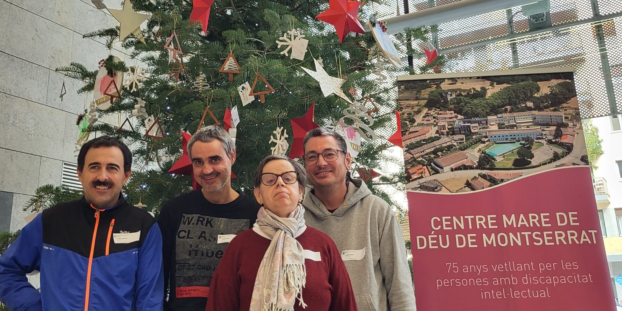 Participem en l’ornamentació de l’arbre de Nadal de l’edifici de la Generalitat de Girona